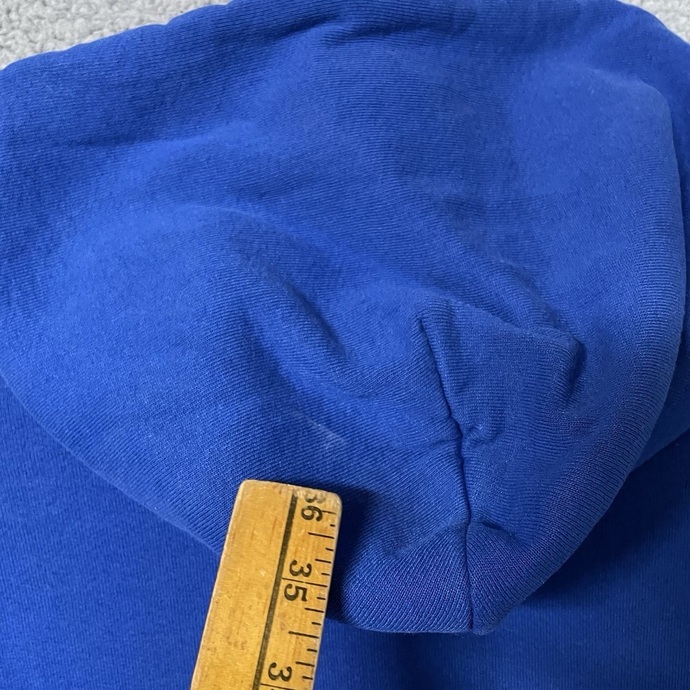 Russell Athletic Reno Huskies Nevada Track and Field Hoodie Blue Medium Vintage - Picture 12 of 13